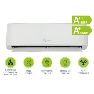 Инверторен климатик Crystal Emerald 35H-UW Wi-Fi Инверторен климатик Crystal Emerald 35H-UW Wi-Fi